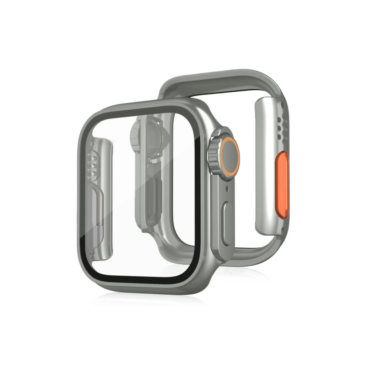 Apple Watch 44mm Watch 49mm Kasa Dönüştürücü Ve Ekran Koruyucu - Yıldız Işığı