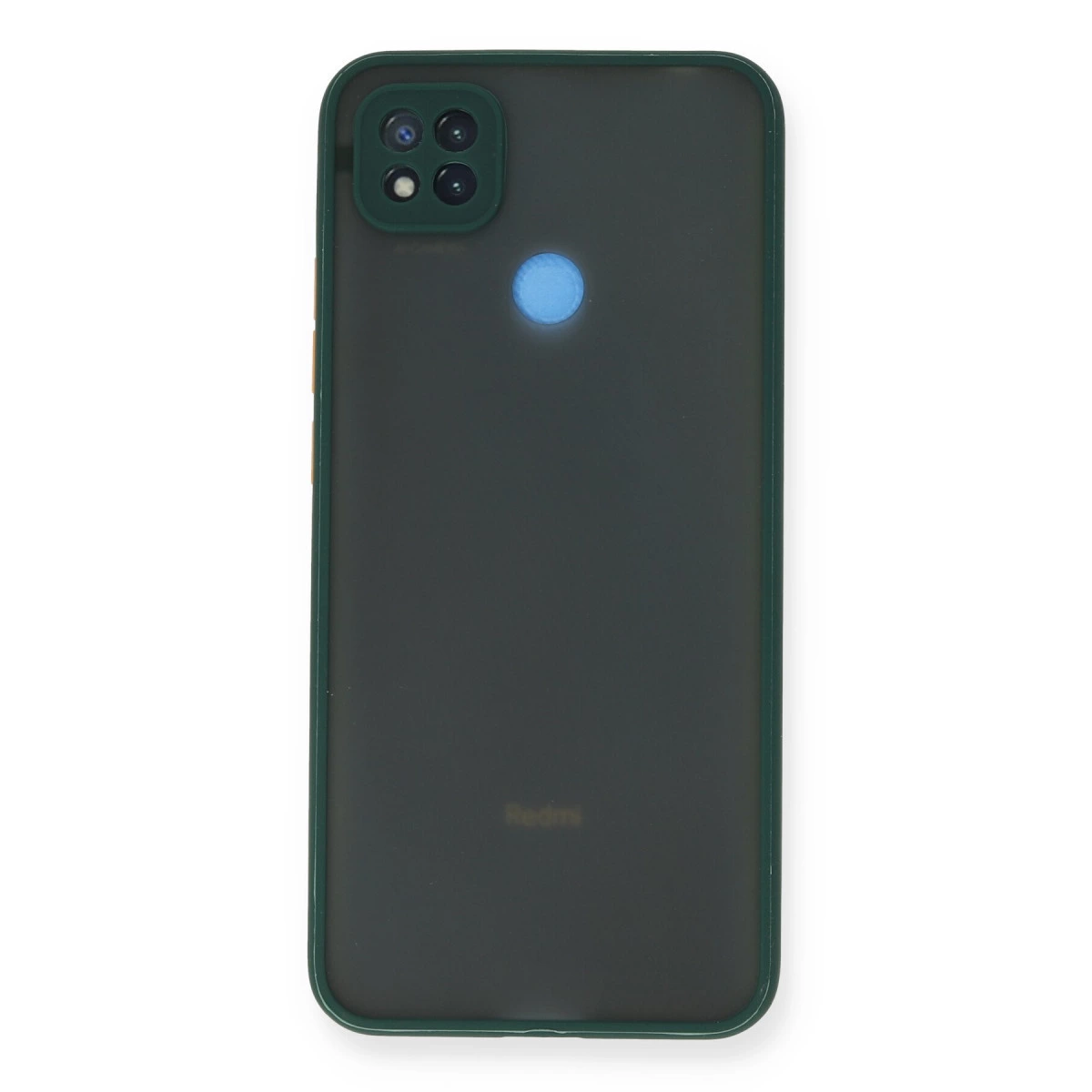 Xiaomi Redmi 9c Kılıf Montreal Silikon Kapak - Yeşil