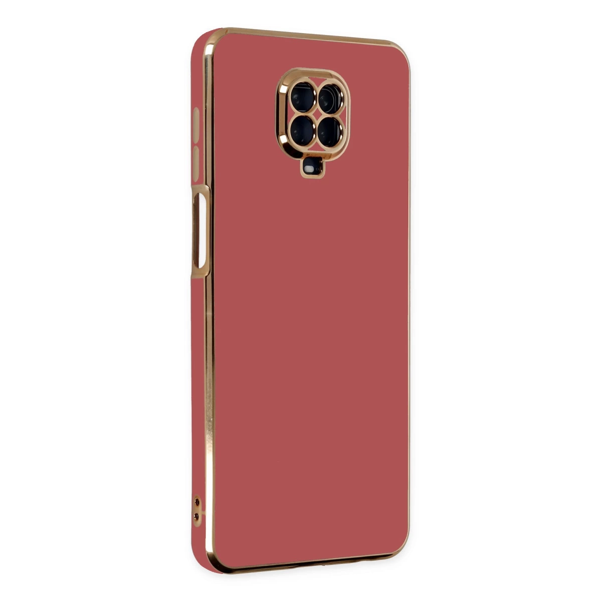 Xiaomi Redmi Note 9 Pro Kılıf Volet Silikon - Kırmızı