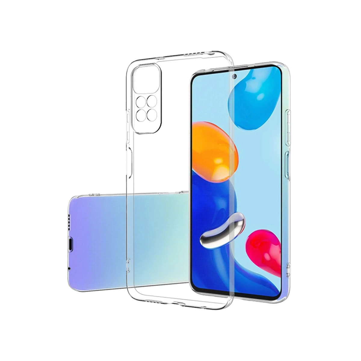 Xiaomi Redmi Note 12 Pro 4g Kılıf Lüx Şeffaf Silikon