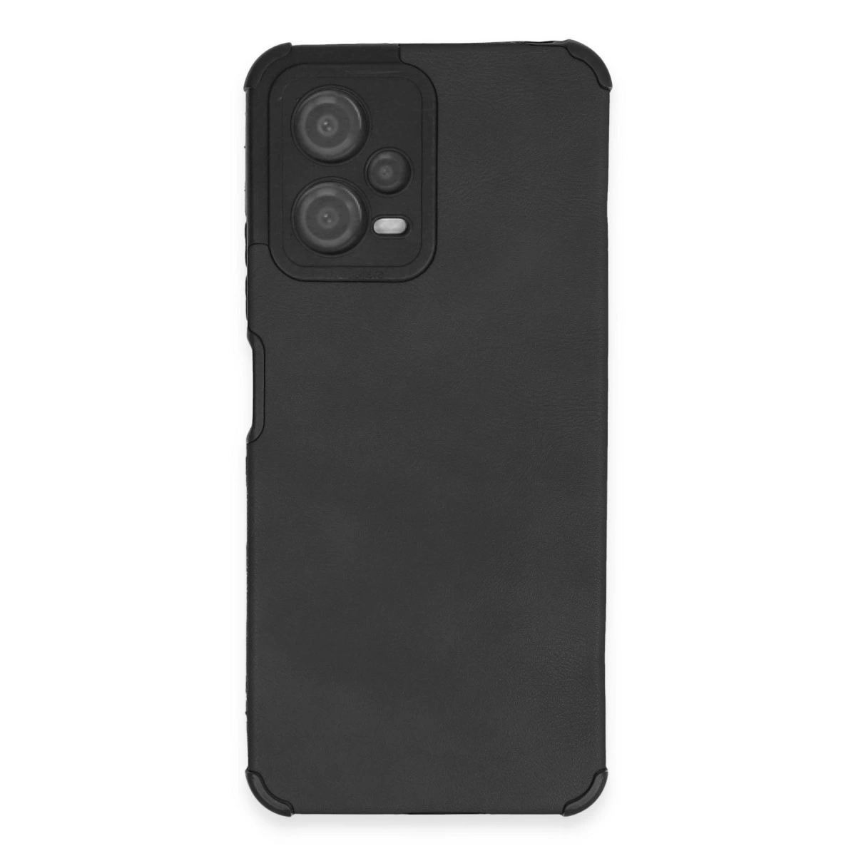 Xiaomi Redmi Note 12 5g Kılıf Loop Deri Silikon - Siyah