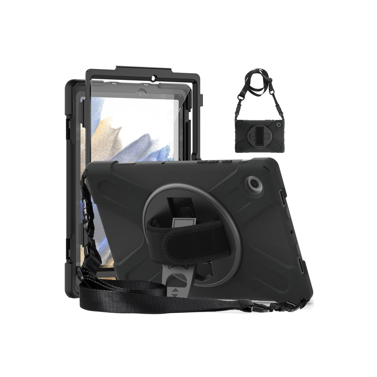 Lenovo Tab M10 Tb328fu Kılıf Amazing Tablet Kapak - Siyah