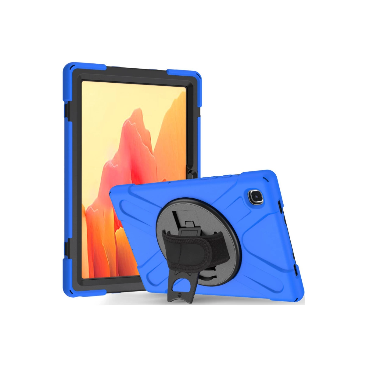 Samsung Galaxy T220 Tab A7 Lite 8.7 Kılıf Amazing Tablet Kapak - Mavi