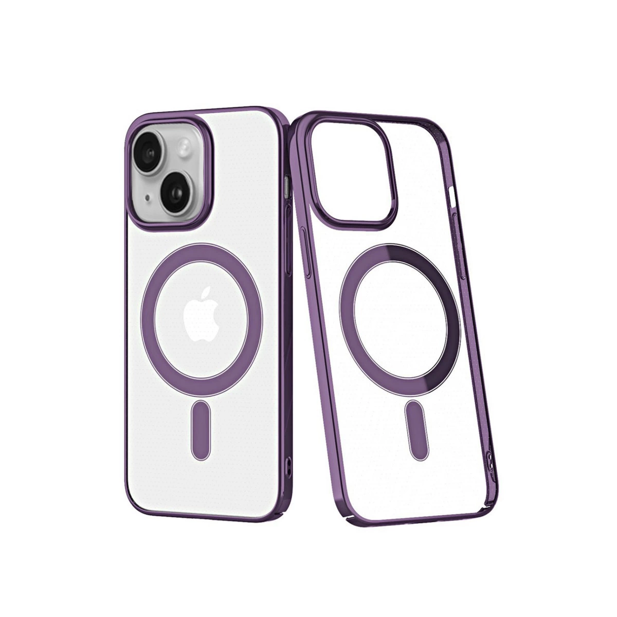 İphone 14 Plus Kılıf Element Magneticsafe Sert Kapak - Mor