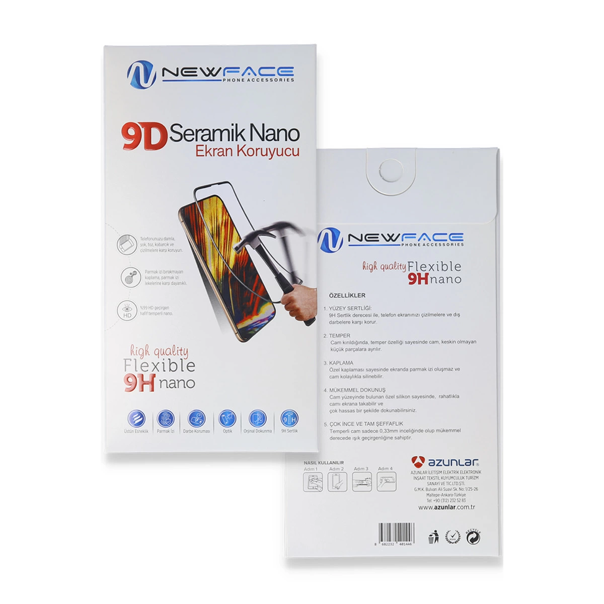 Xiaomi Poco F3 Seramik Nano Ekran Koruyucu