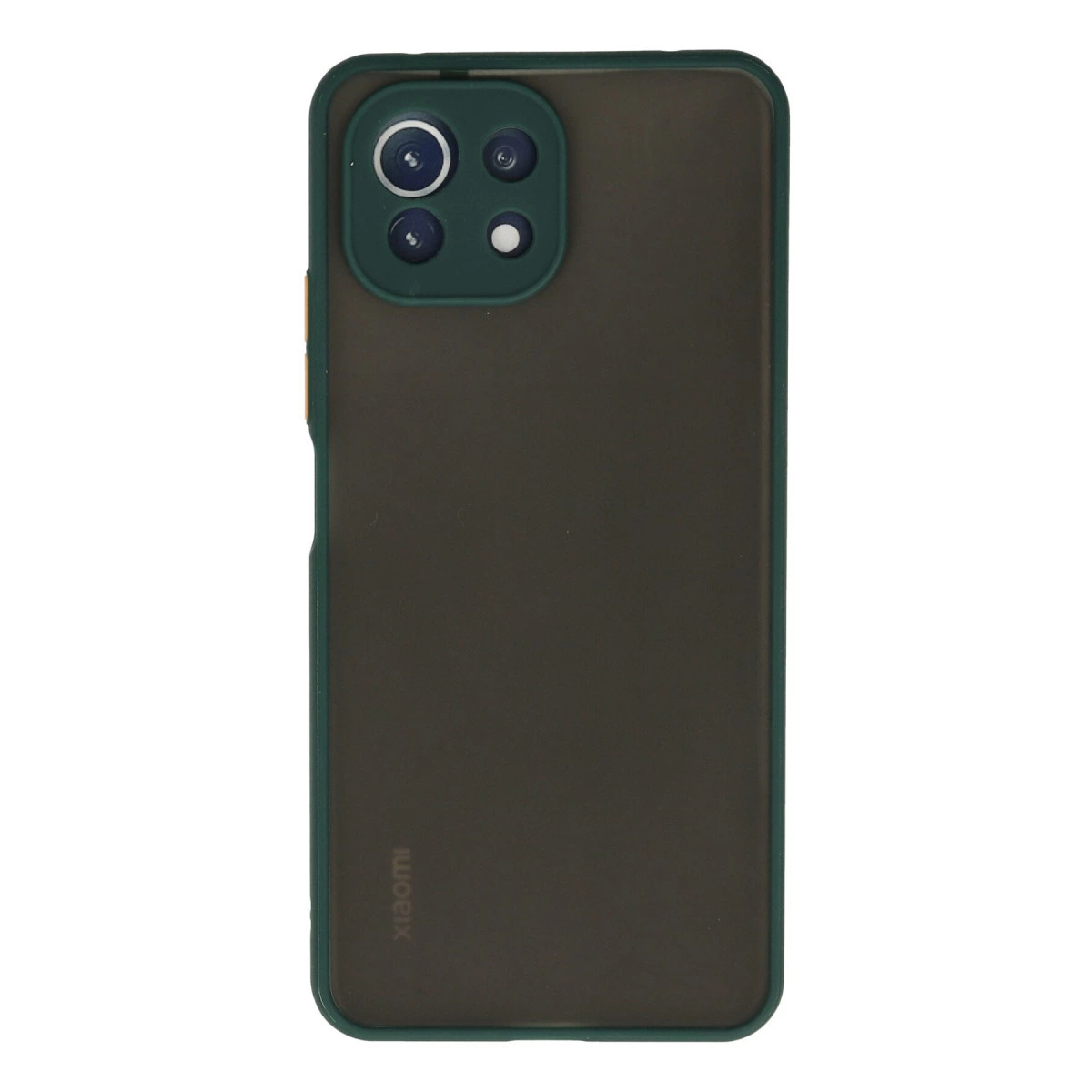 Xiaomi Mi 11 Lite Kılıf Montreal Silikon Kapak - Yeşil