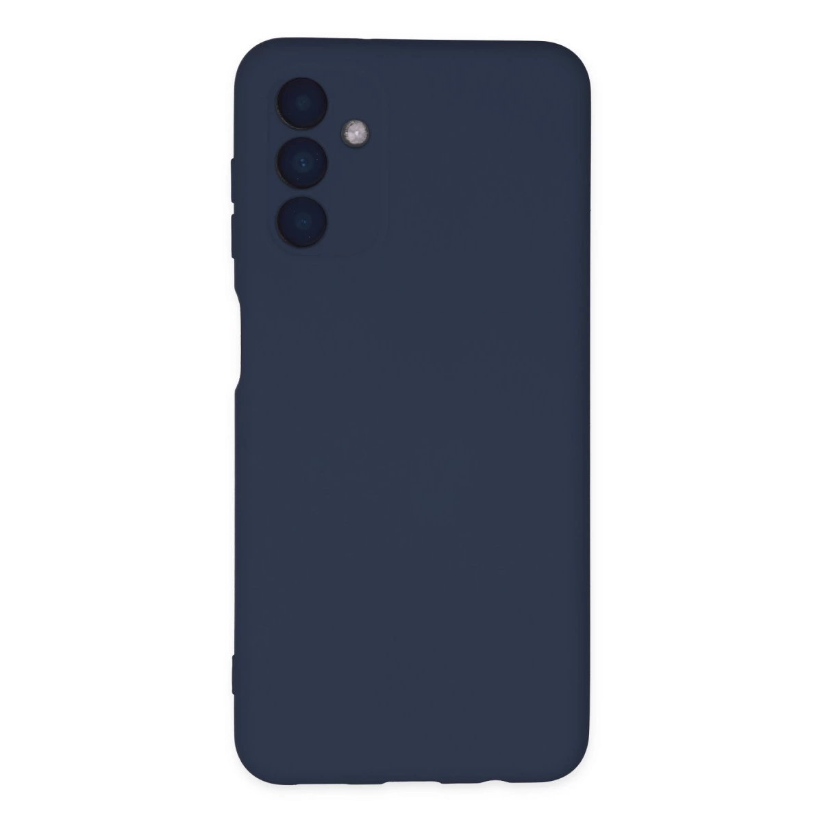 Samsung Galaxy A04s Kılıf Nano İçi Kadife Silikon - Lacivert