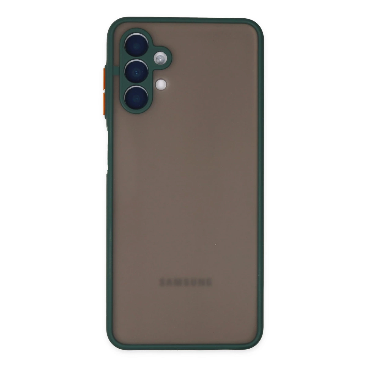 Samsung Galaxy A04s Kılıf Montreal Silikon Kapak - Yeşil