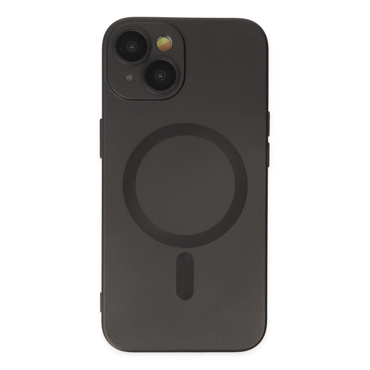 İphone 14 Plus Kılıf Moshi Lens Magneticsafe Silikon - Siyah