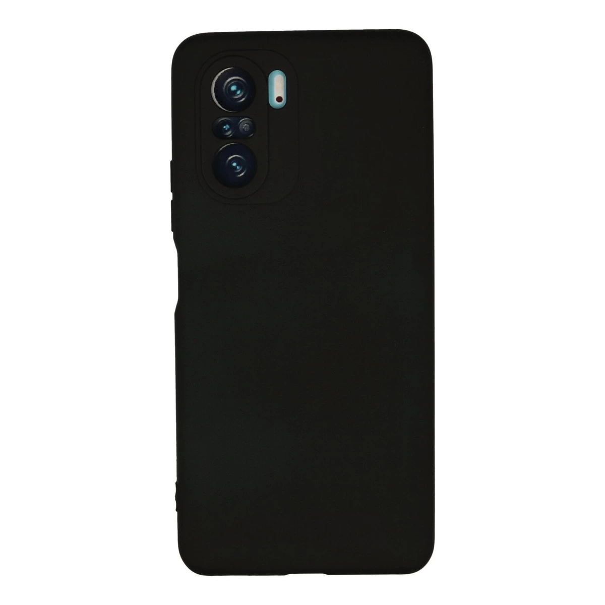 Xiaomi Poco F3 Kılıf Nano İçi Kadife Silikon - Siyah