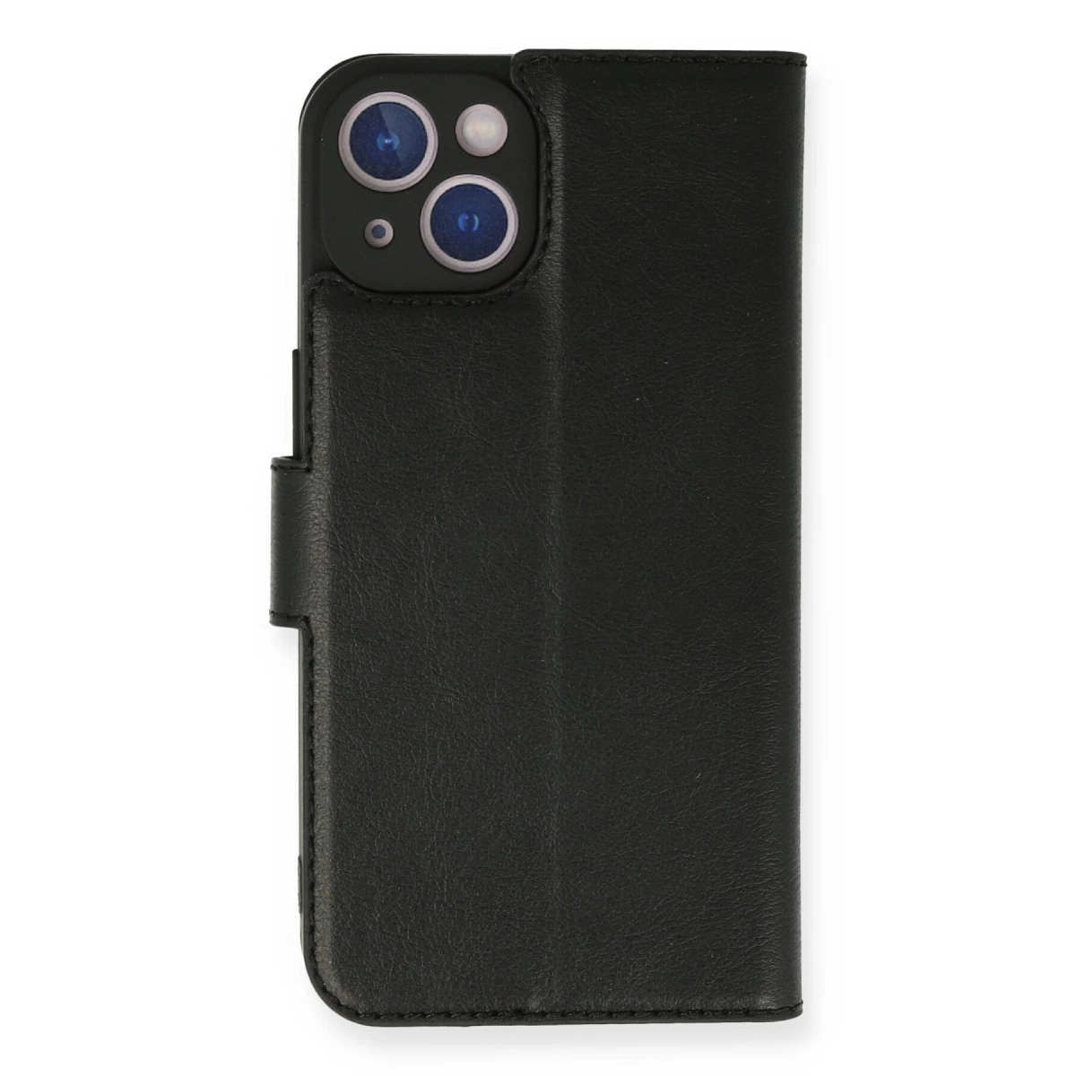 İphone 14 Kılıf Trend S Plus Kapaklı Kılıf - Siyah