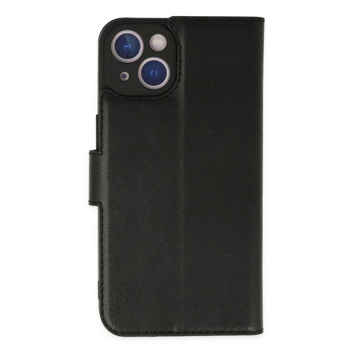 İphone 14 Plus Kılıf Trend S Plus Kapaklı Kılıf - Siyah