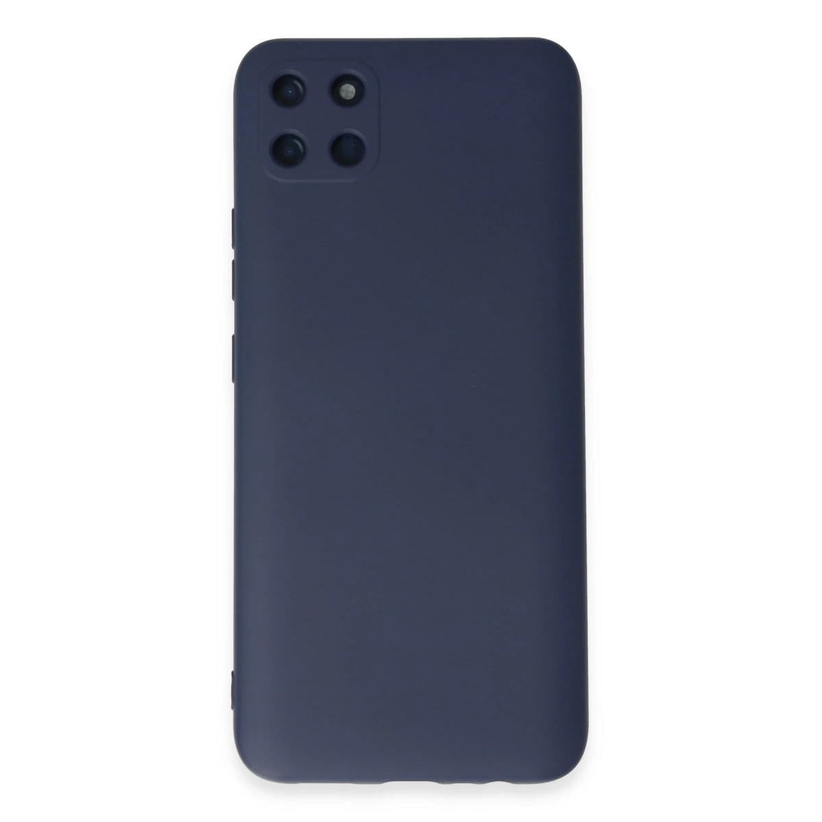 Realme C11 Kılıf Nano İçi Kadife Silikon - Lacivert