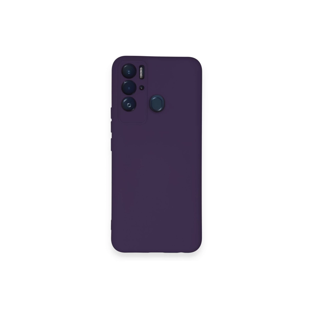 Tecno Pova Neo Kılıf Nano İçi Kadife Silikon - Mor