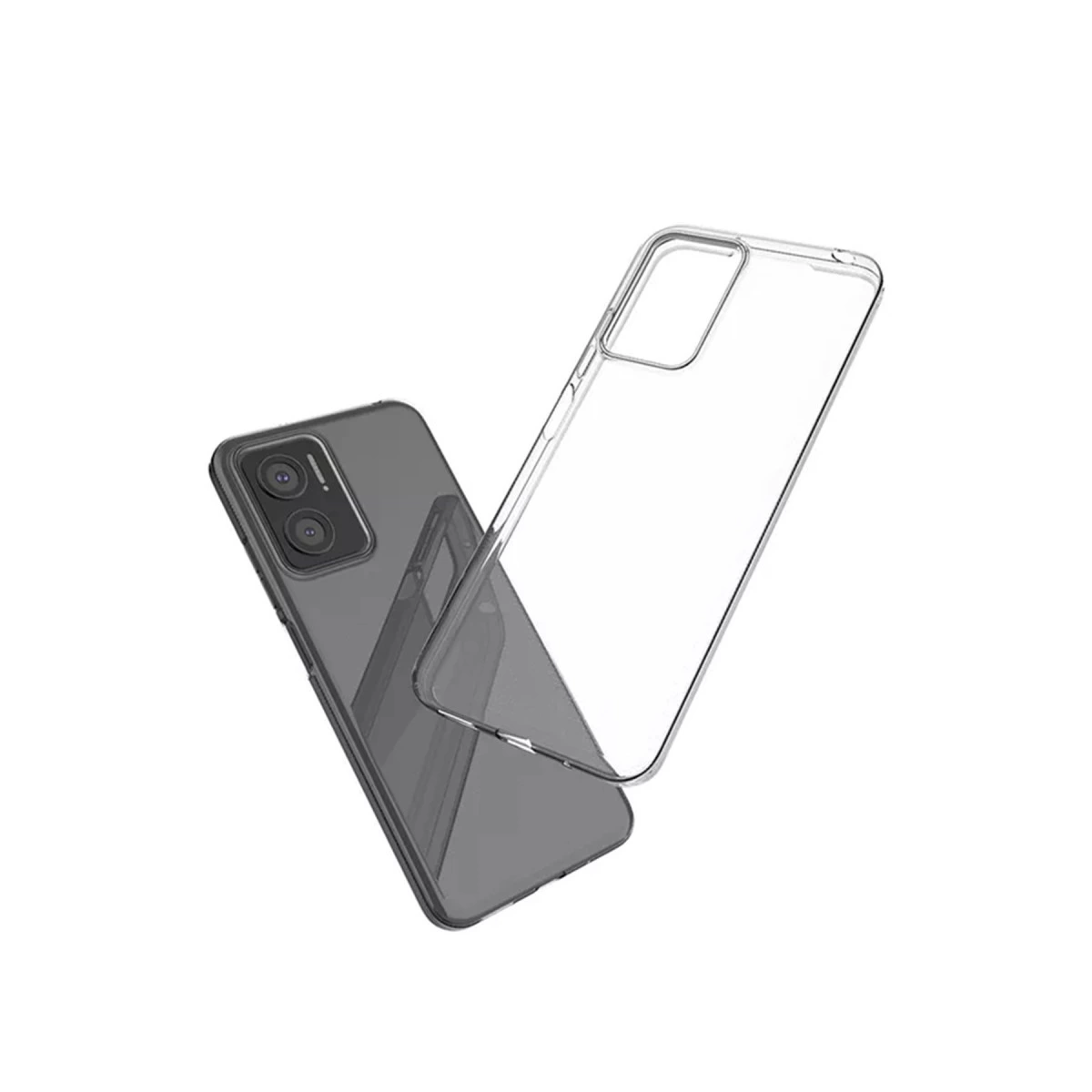 Vivo Y16 Kılıf Lüx Şeffaf Silikon