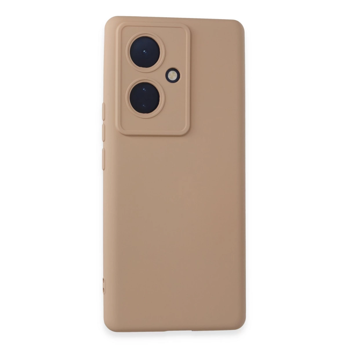 Vivo V29 Lite Kılıf Nano İçi Kadife Silikon - Pudra