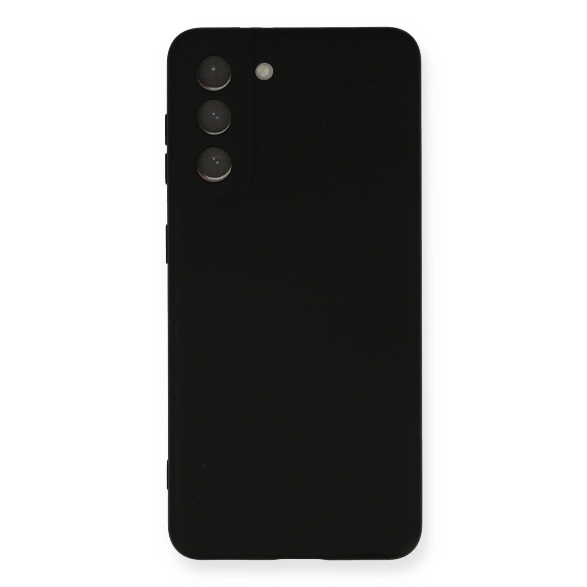 Samsung Galaxy S21 Fe Kılıf Nano İçi Kadife Silikon - Siyah