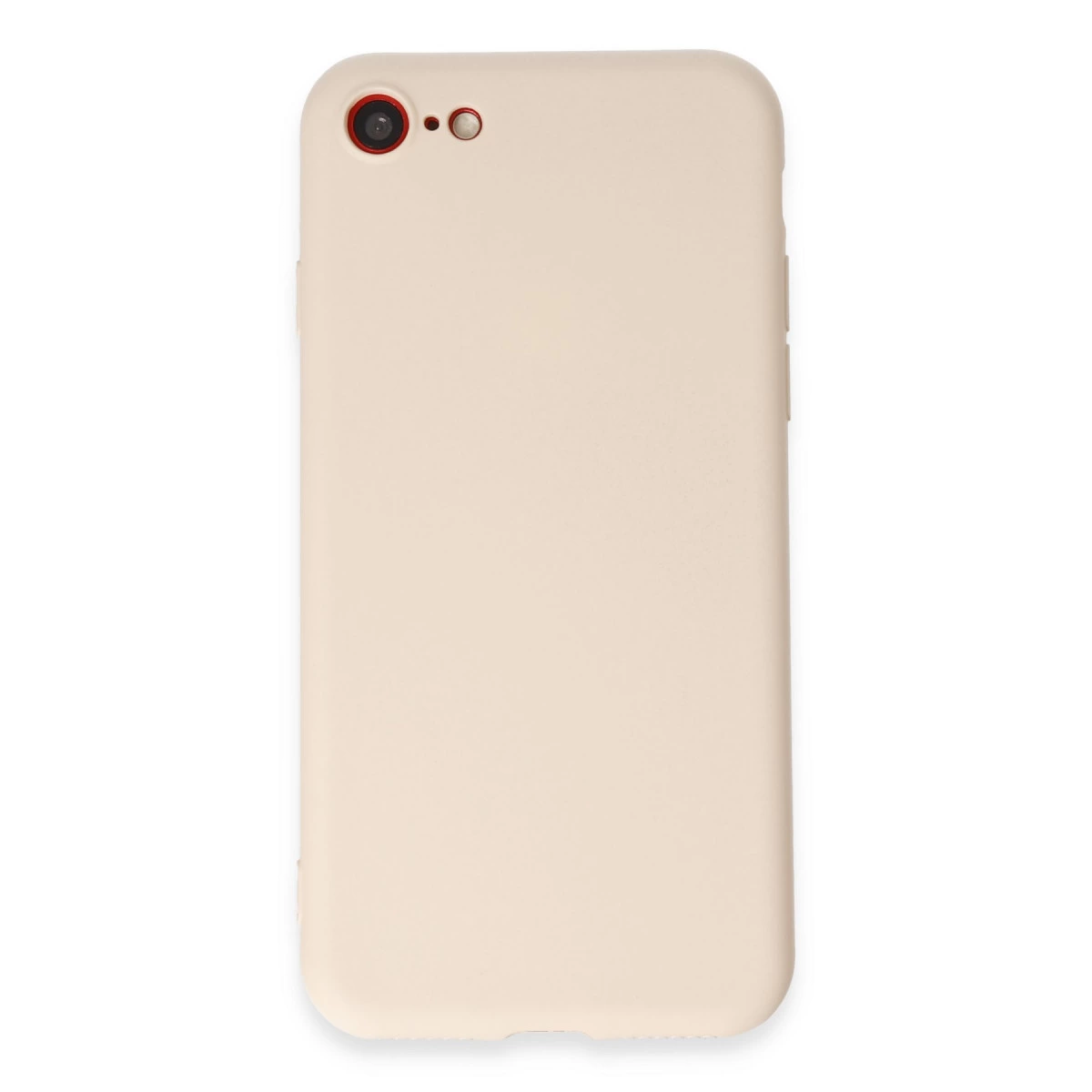 İphone 7 Kılıf First Silikon - Krem