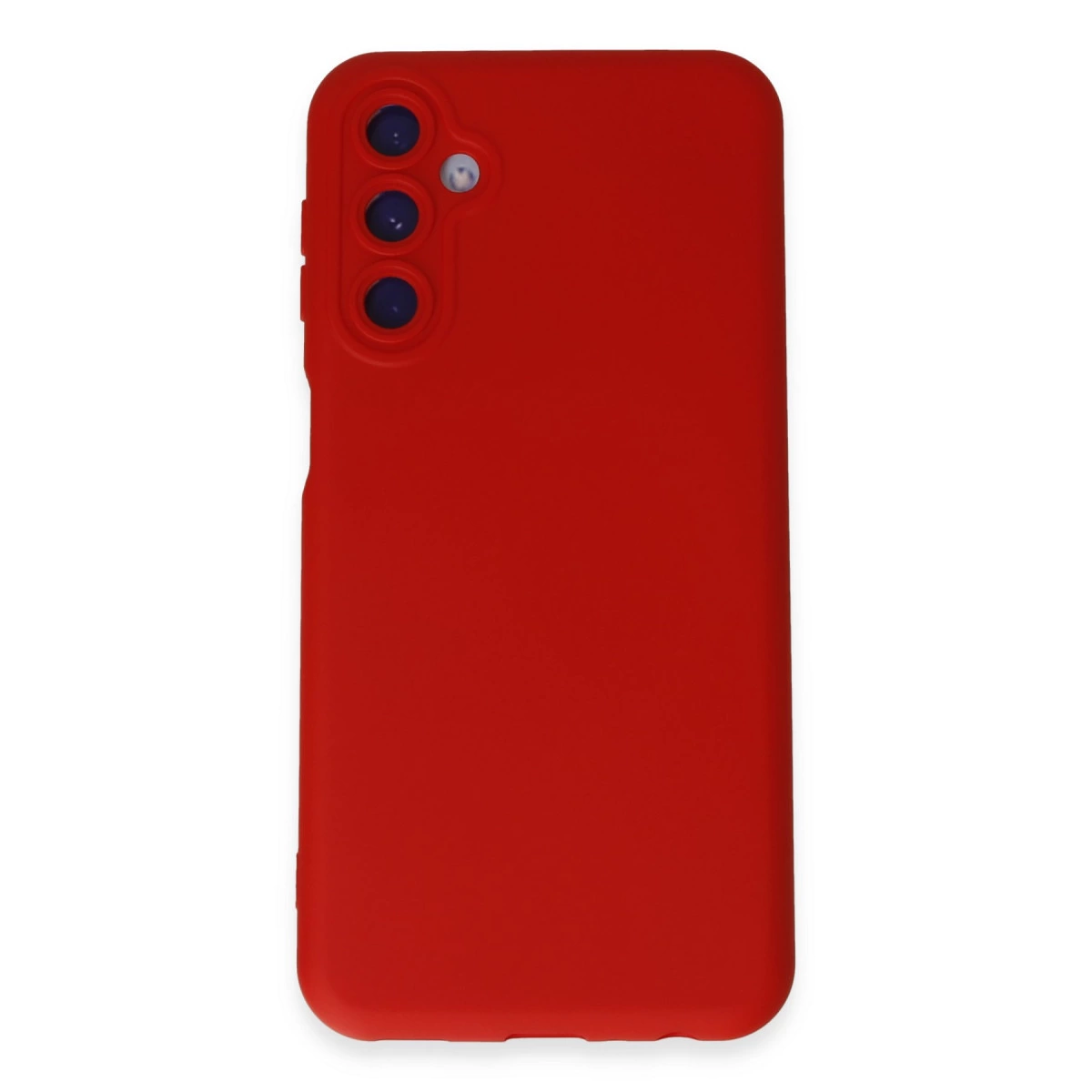 Samsung Galaxy M34 5g Kılıf Nano İçi Kadife Silikon - Kırmızı