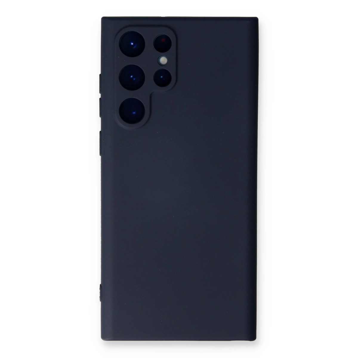 Samsung Galaxy S23 Ultra Kılıf Nano İçi Kadife Silikon - Lacivert