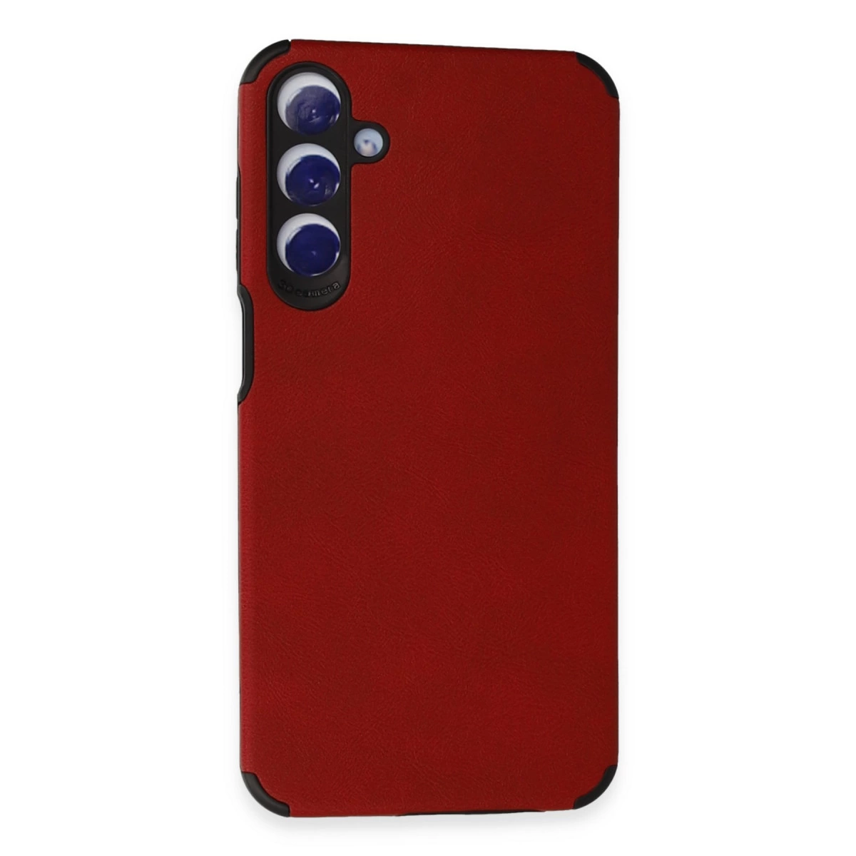 Samsung Galaxy A25 5g Kılıf Loop Deri Silikon - Kırmızı