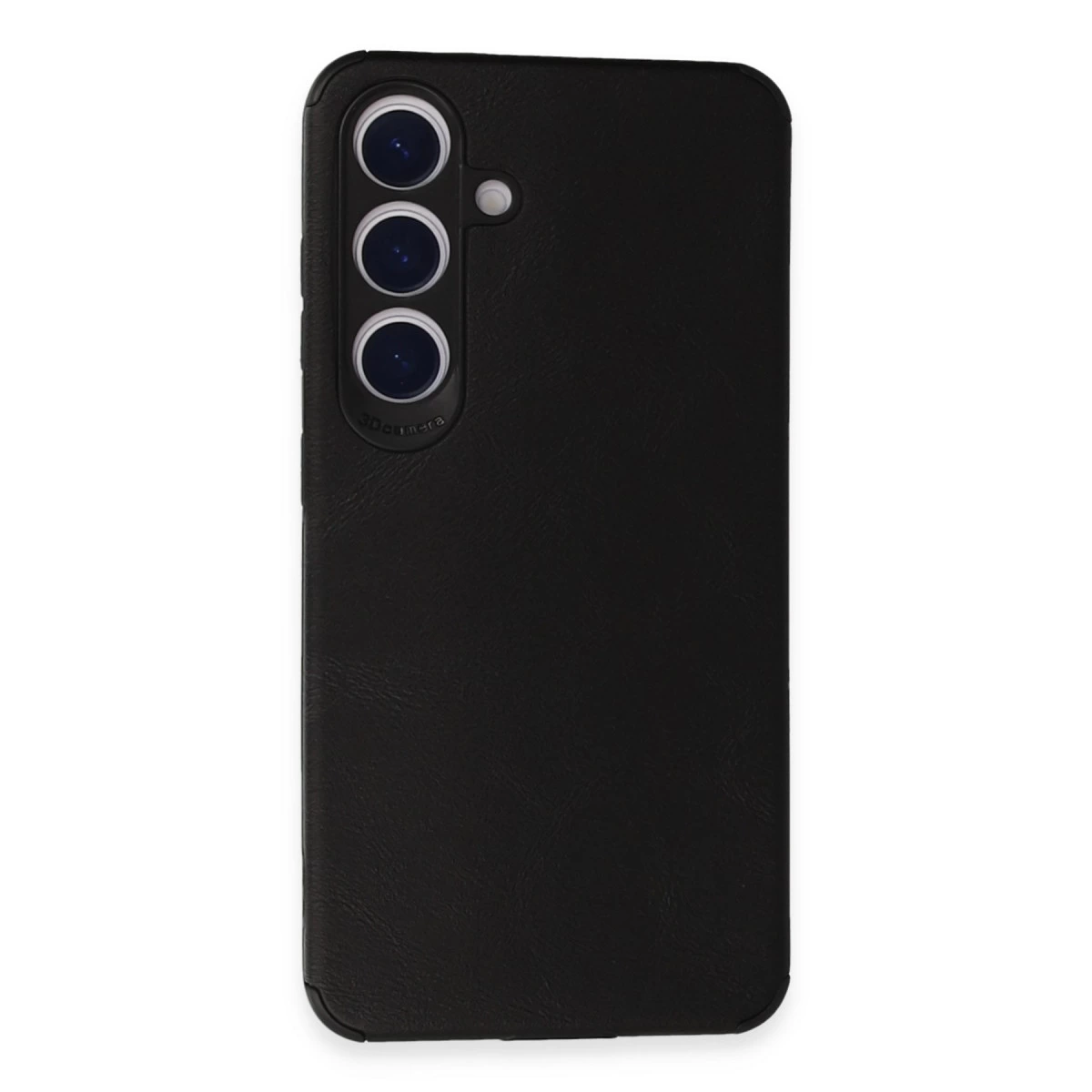 Samsung Galaxy S24 Kılıf Loop Deri Silikon - Siyah