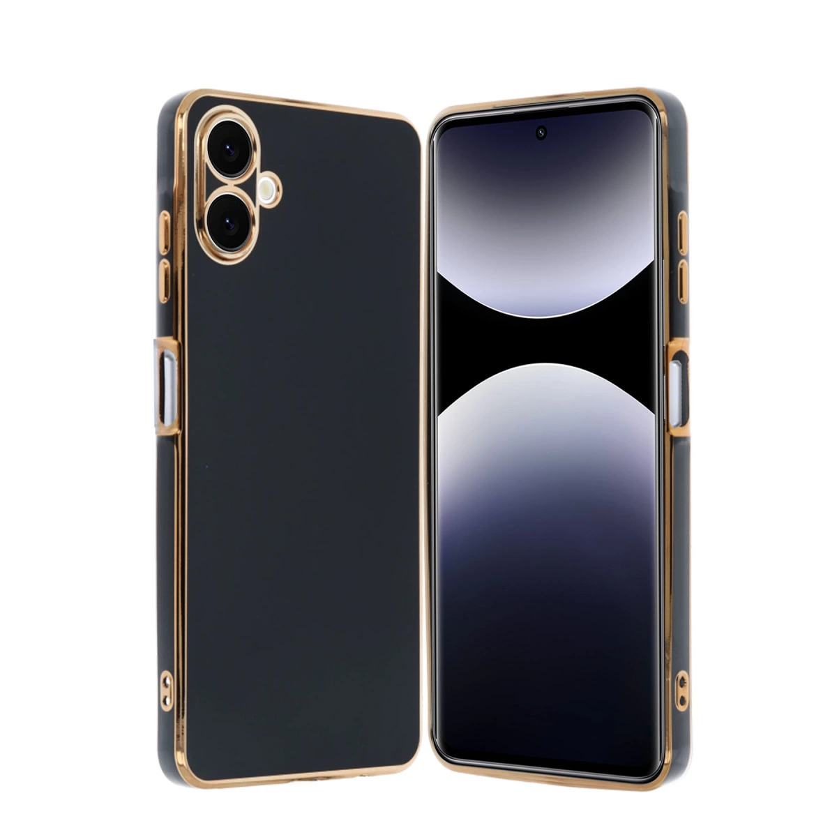 Samsung Galaxy A06 Kılıf Volet Silikon - Siyah