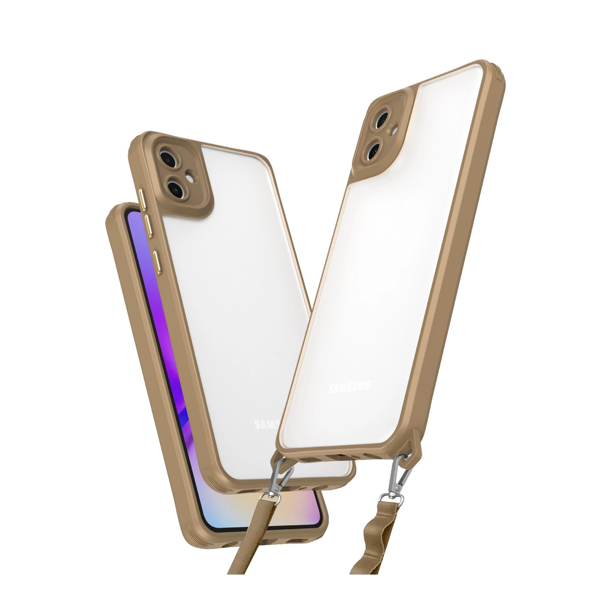 Samsung Galaxy A06 Kılıf Penta Silikon Kılıf - Çöl Titanyum