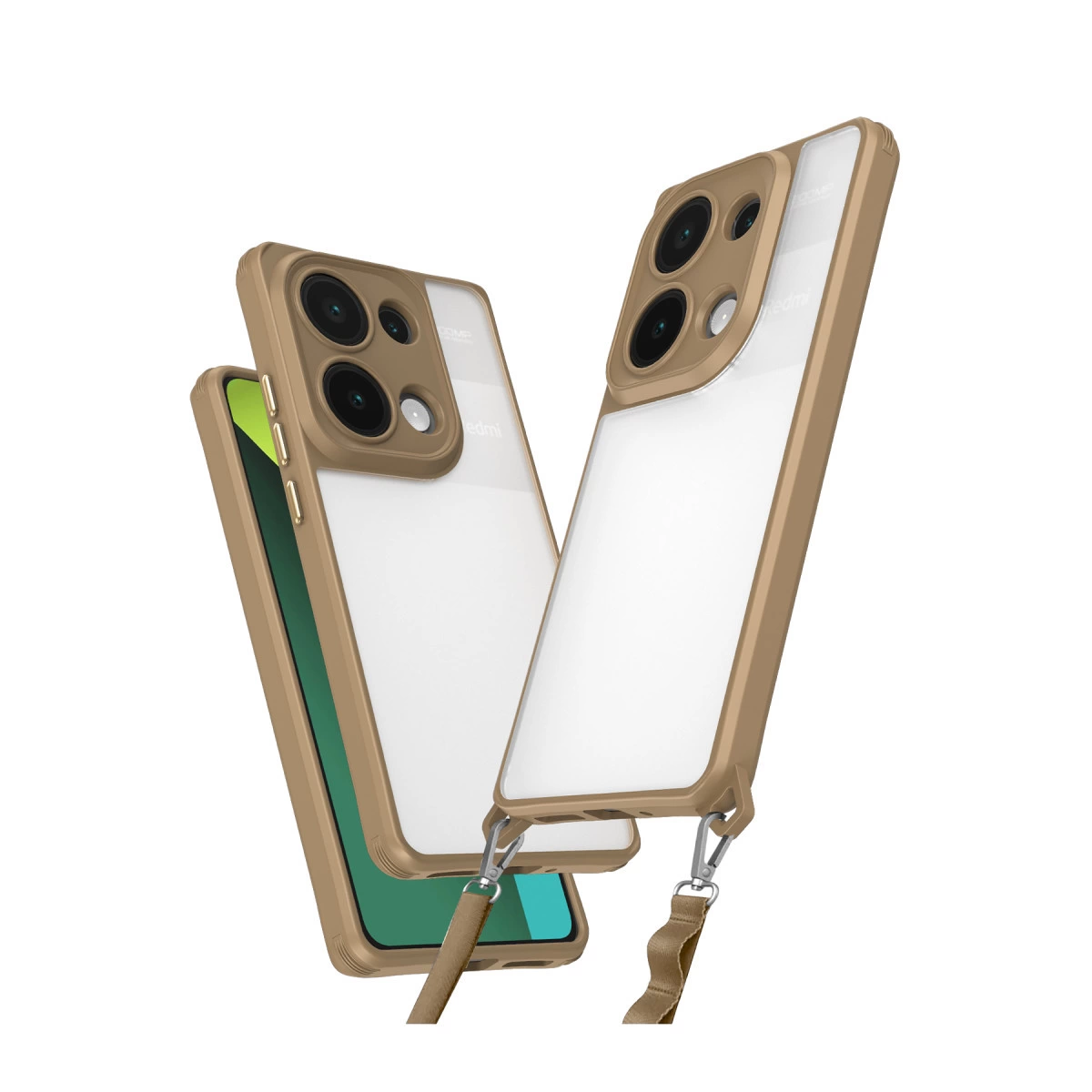 Xiaomi Redmi Note 13 Pro 5g Kılıf Penta Silikon Kılıf - Çöl Titanyum