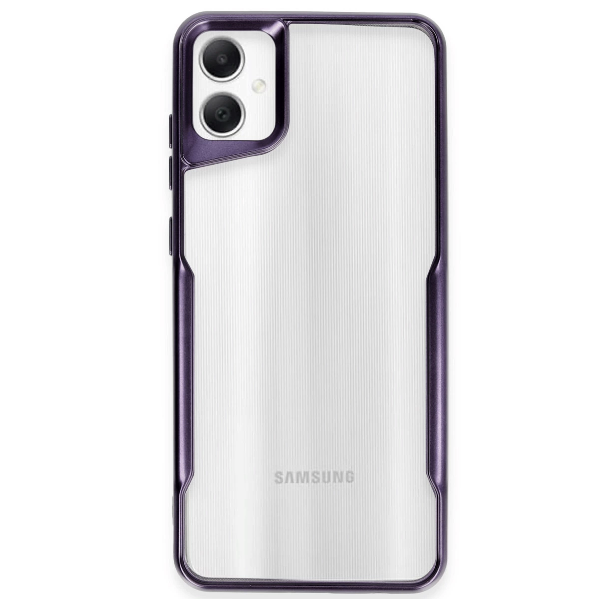Samsung Galaxy A06 Kılıf Boyi Silikon Kapak - Derin Mor