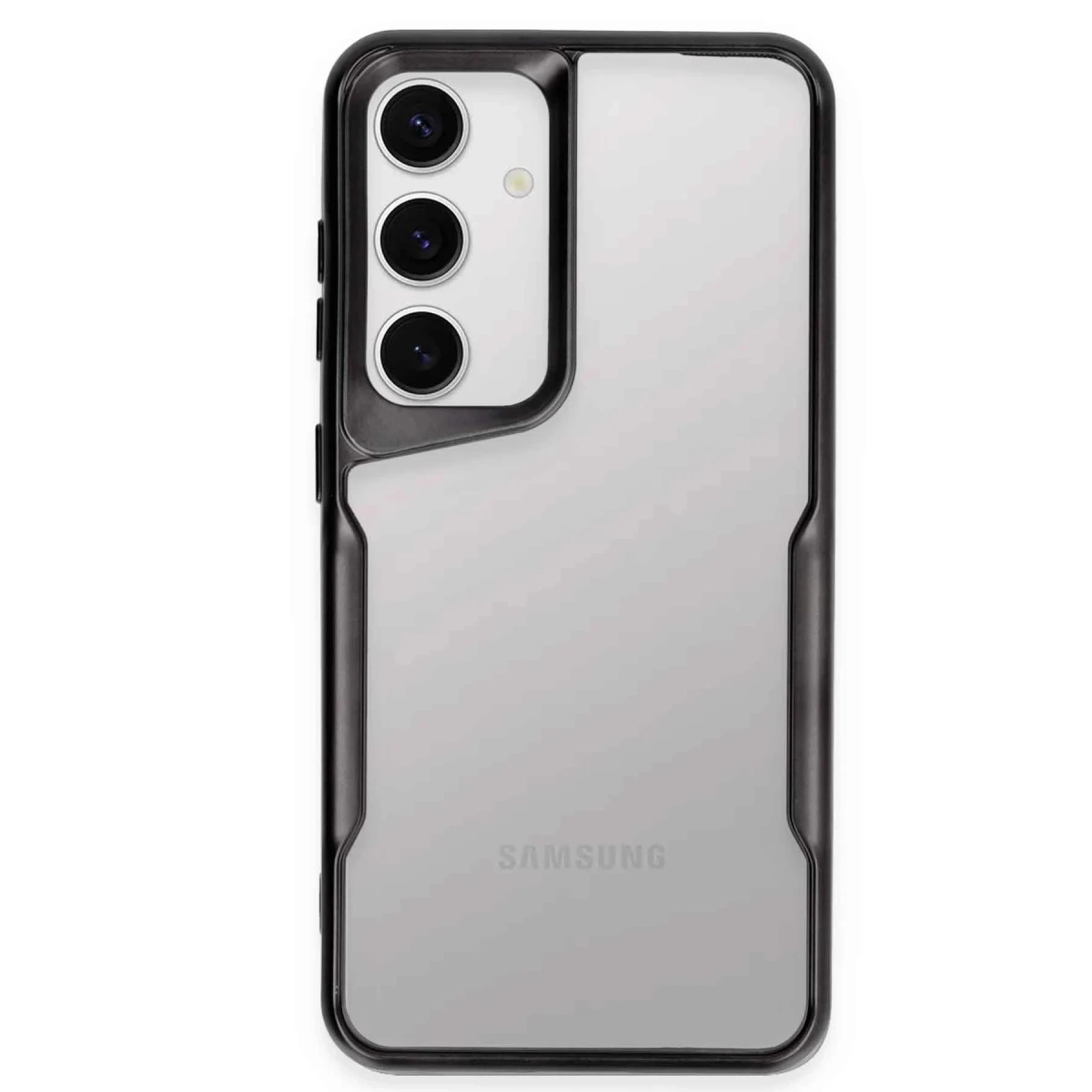 Samsung Galaxy A36 Kılıf Boyi Silikon Kapak - Siyah