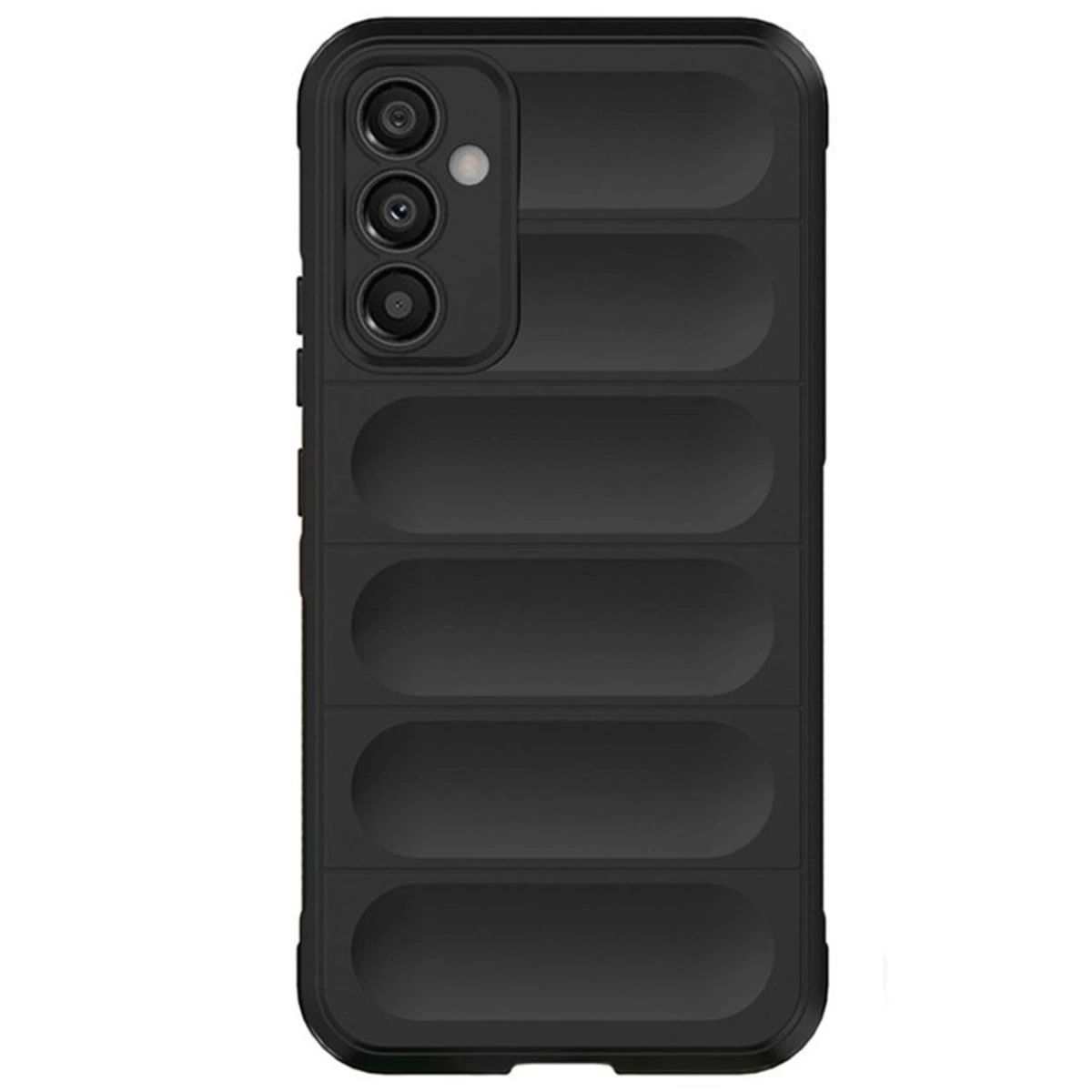 Samsung A56 Kılıf Optimum Silikon - Siyah