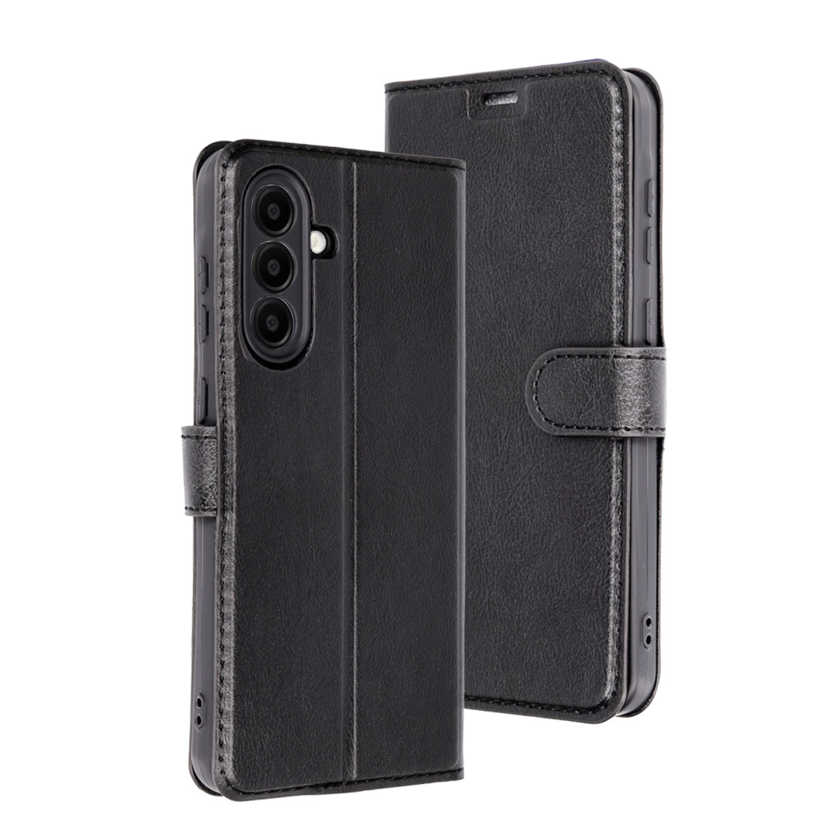 Samsung Galaxy A36 Kılıf Trend S Plus Kapaklı Kılıf - Siyah