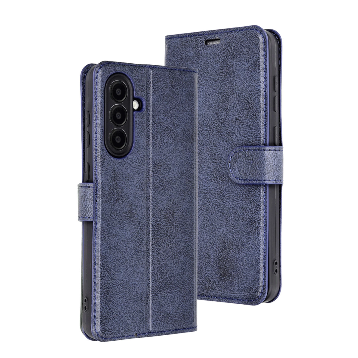 Samsung Galaxy A36 Kılıf Trend S Plus Kapaklı Kılıf - Lacivert