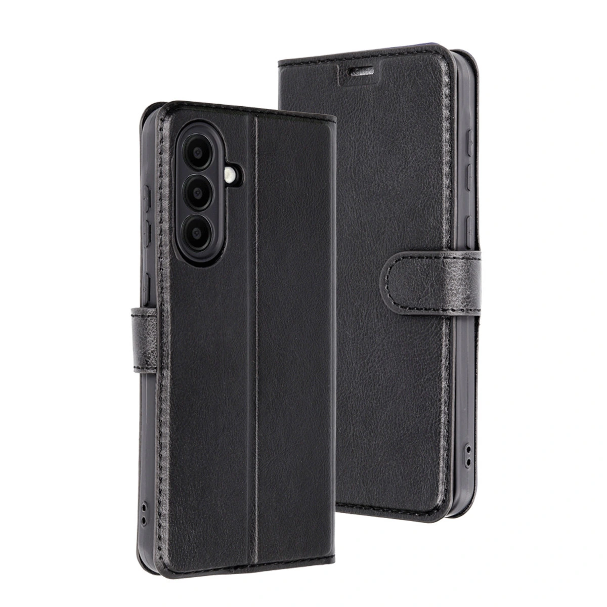 Samsung Galaxy A56 Kılıf Trend S Plus Kapaklı Kılıf - Siyah