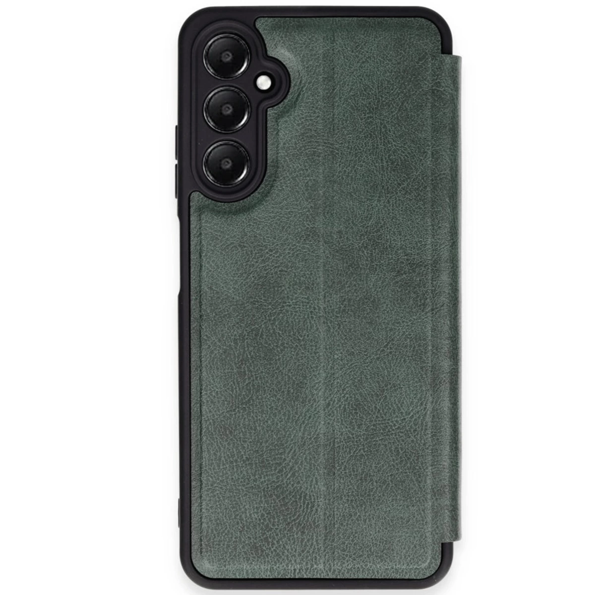 Samsung Galaxy A26 Kılıf Flip Cover - Koyu Yeşil