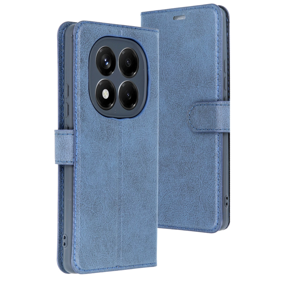 Xiaomi Redmi Note 14 Pro 5g Kılıf Trend S Plus Kapaklı Kılıf - Lacivert