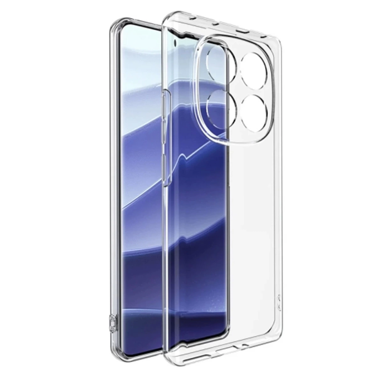 Xiaomi Redmi Note 14 Pro 4g Kılıf Lüx Şeffaf Silikon