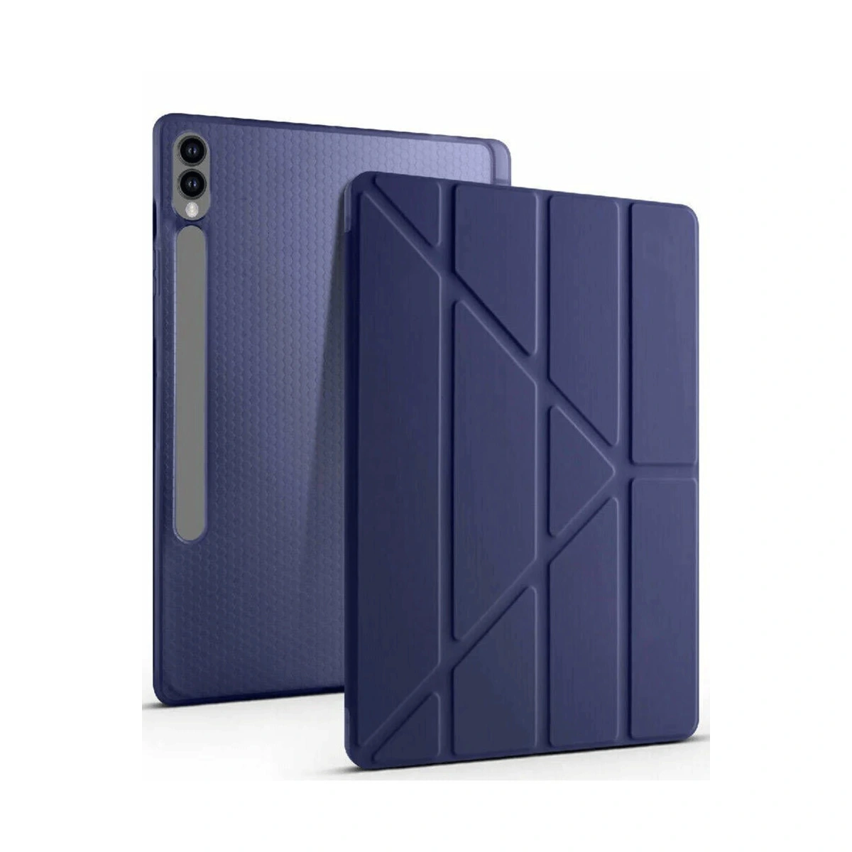 Samsung Galaxy X510 Tab S9 Fe 11 Kılıf Kalemlikli Mars Tablet Kılıfı - Lacivert