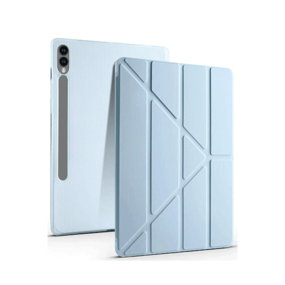 Samsung Galaxy X510 Tab S9 Fe 11 Kılıf Kalemlikli Mars Tablet Kılıfı - Mavi