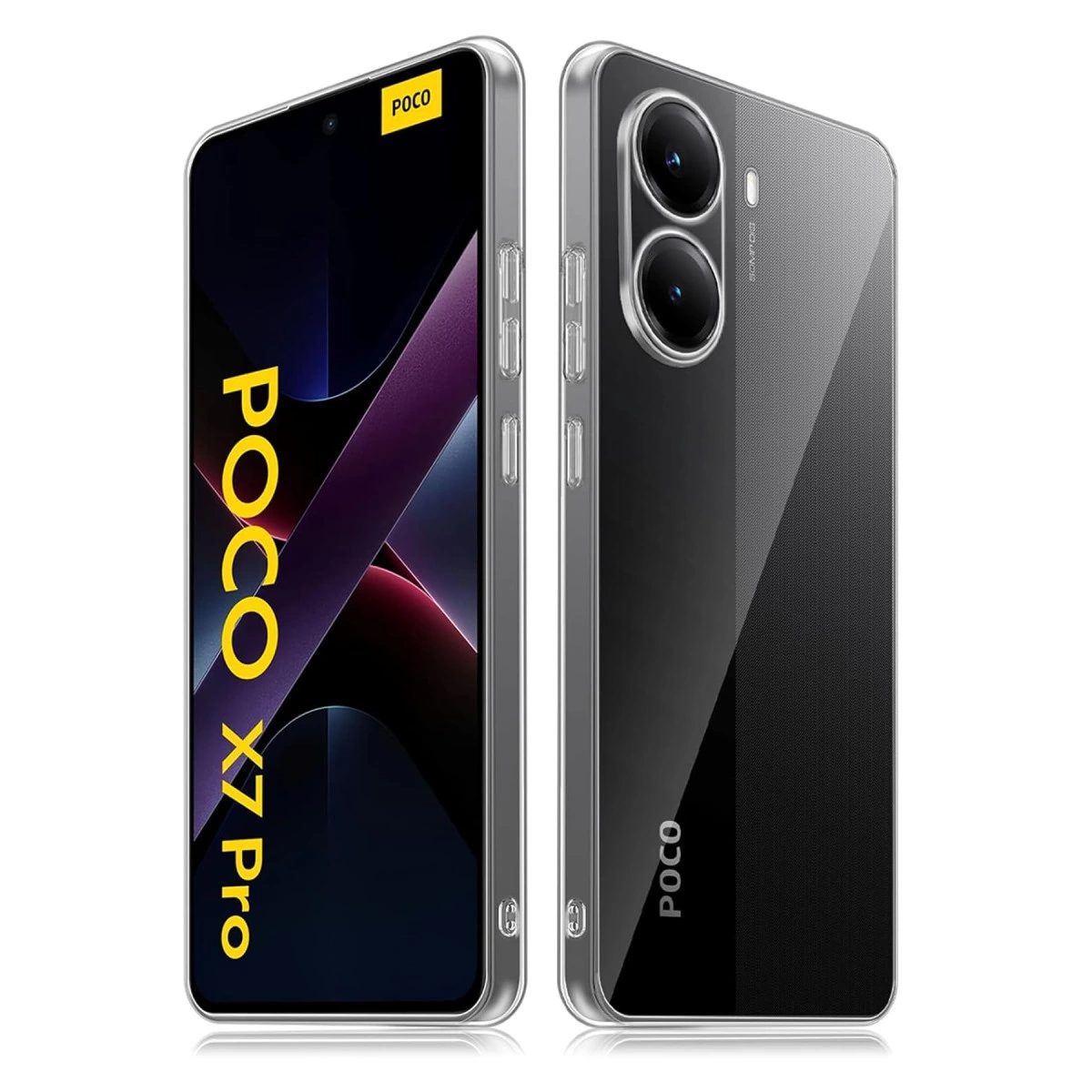 Xiaomi Poco X7 Pro Kılıf Lüx Şeffaf Silikon