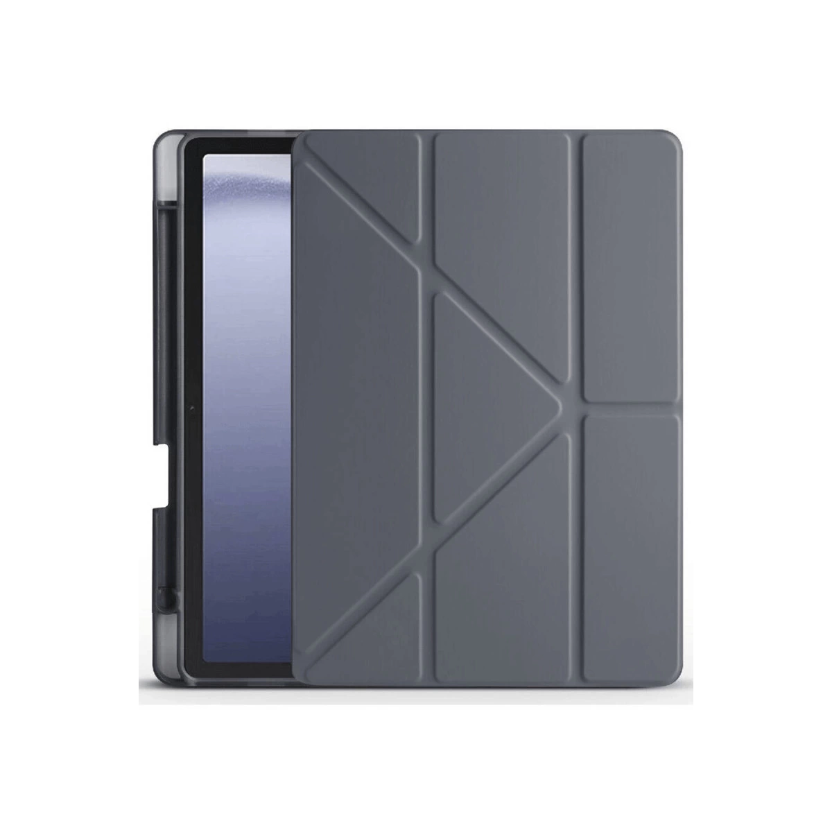 Xiaomi Redmi Pad Pro 12.1 Kılıf Kalemlikli Mars Tablet Kılıfı - Koyu Gri