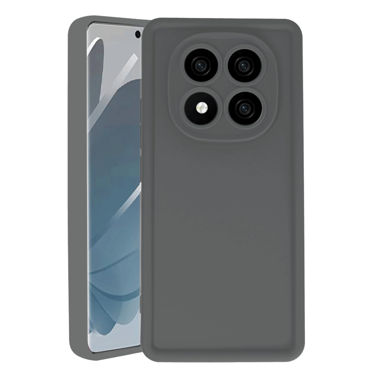 Xiaomi Redmi Note 14 Pro 4g Kılıf Viera Silikon - Gri