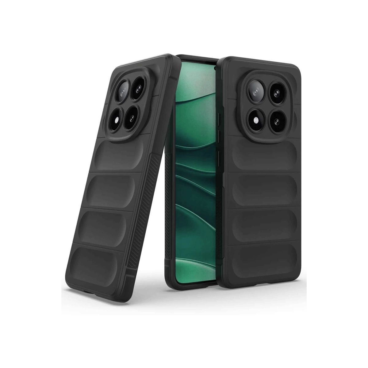 Xiaomi Redmi Note 14 Pro 4g Kılıf Optimum Silikon - Siyah