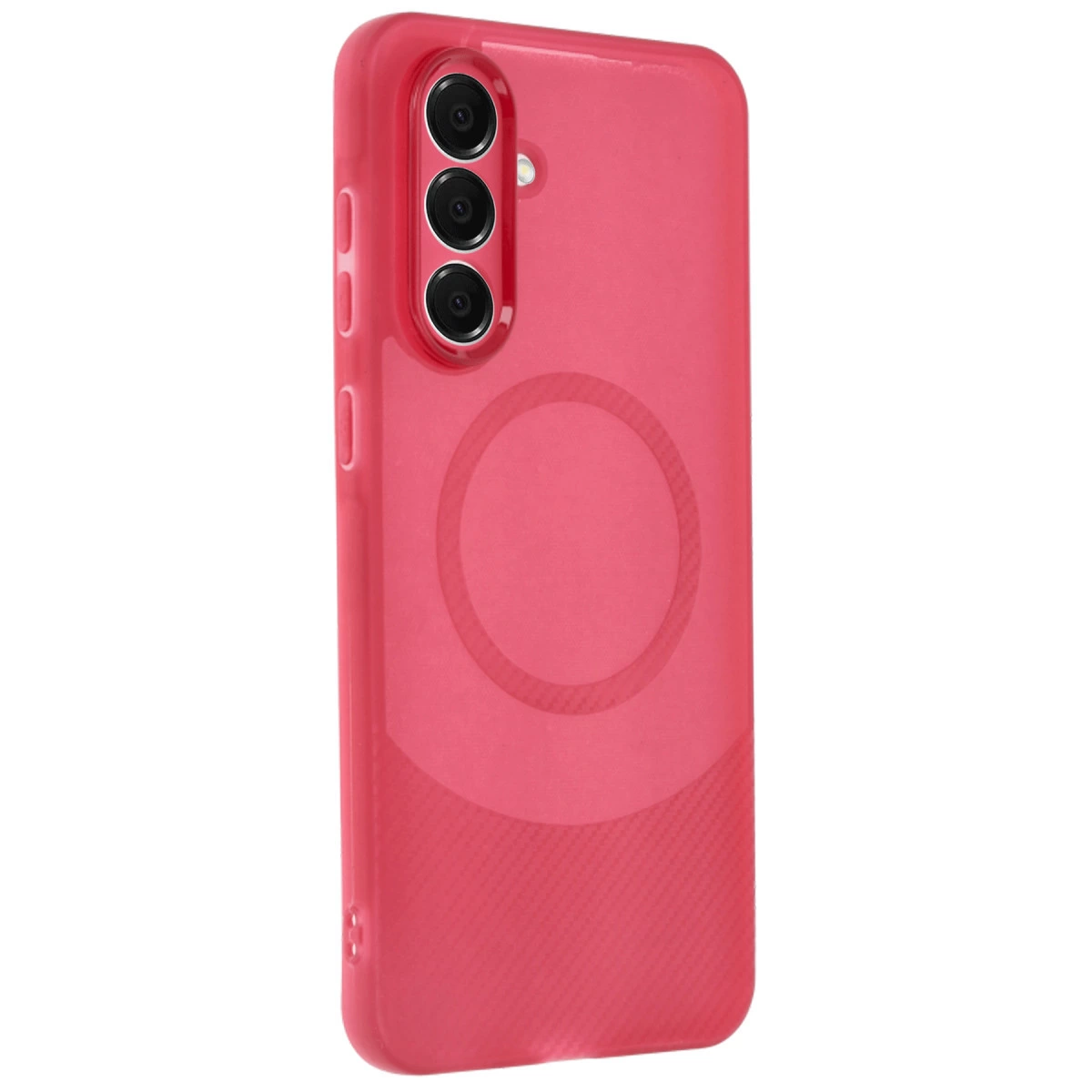 Samsung A36 Kılıf Maya Karbon Kapak - Bordo