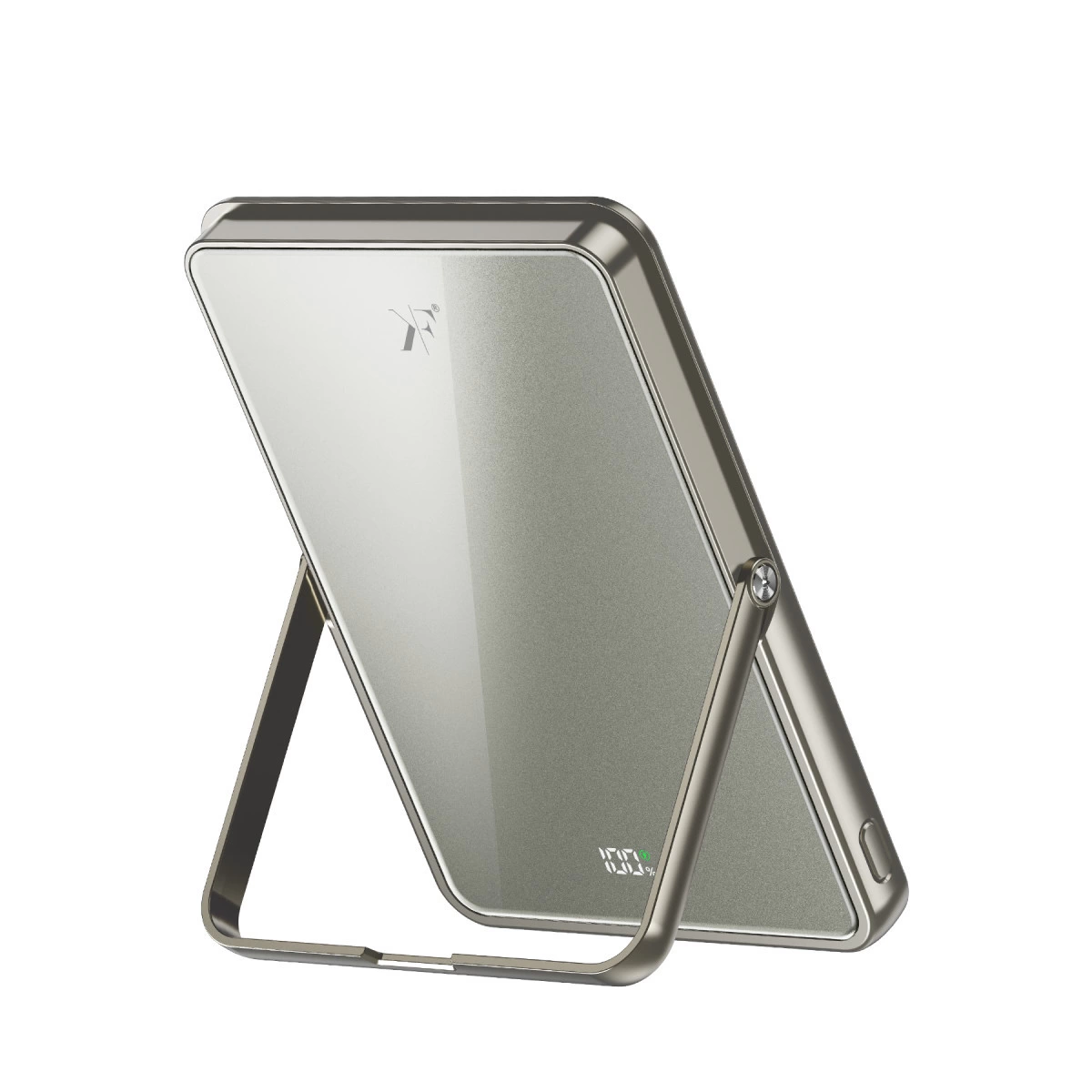 Pw580 5.000 Mah 20w Type-c 15w Kablosuz Şarj 3w Saat Şarj Ve 5w Kulaklık Şarj Destekli Pd Hızlı Şarj Magsafe Powerbank - Titanyum