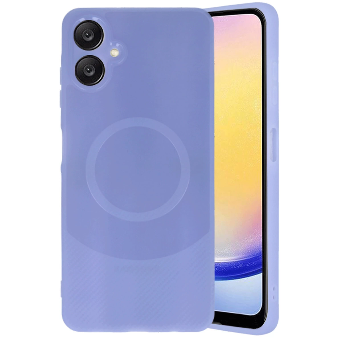 Samsung A06 Kılıf Maya Karbon Kapak - Lila