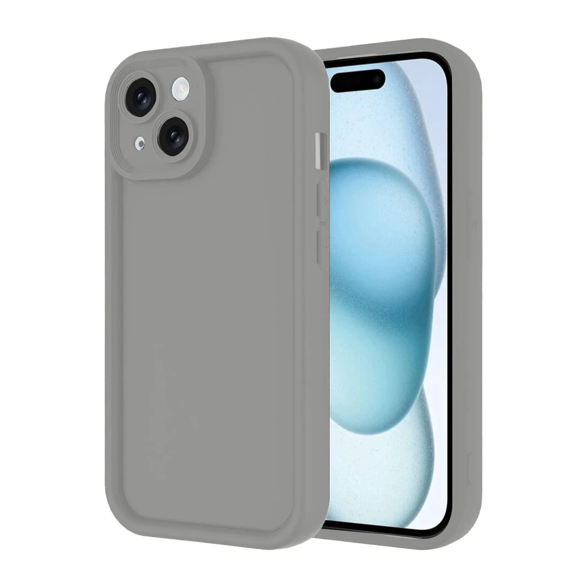 İphone 14 Kılıf Viera Silikon - Gri