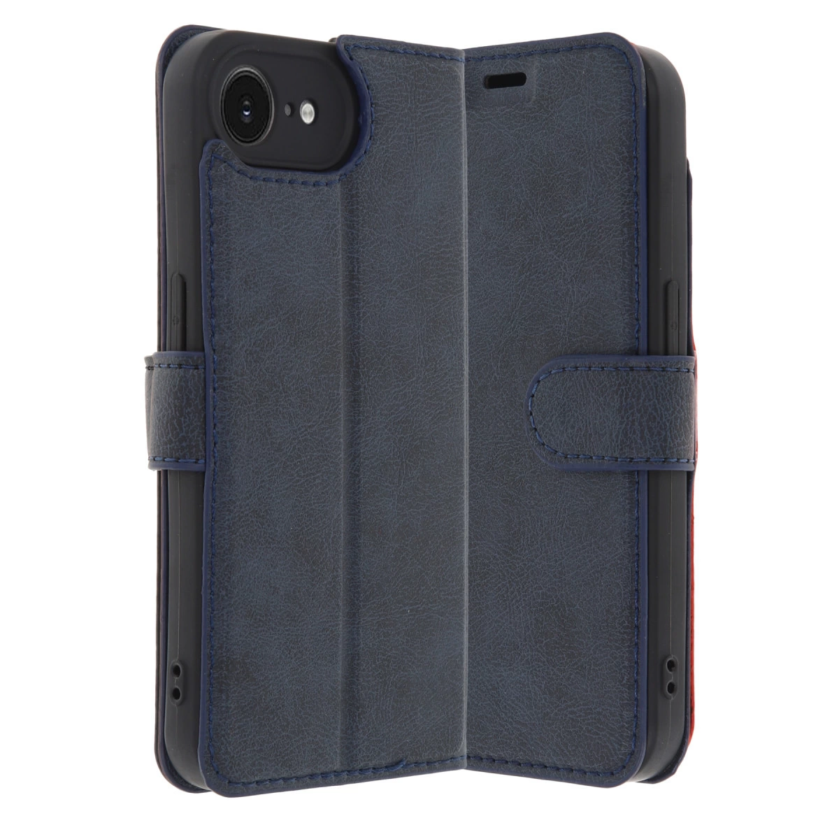 İphone 16e Kılıf Trend S Plus Kapaklı Kılıf - Lacivert