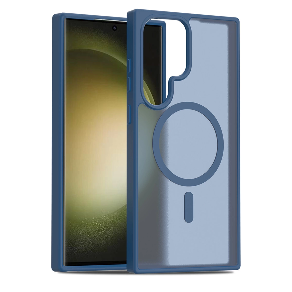 Joko Samsung Galaxy S23 Ultra Jota Magsafe Kapak - Lacivert